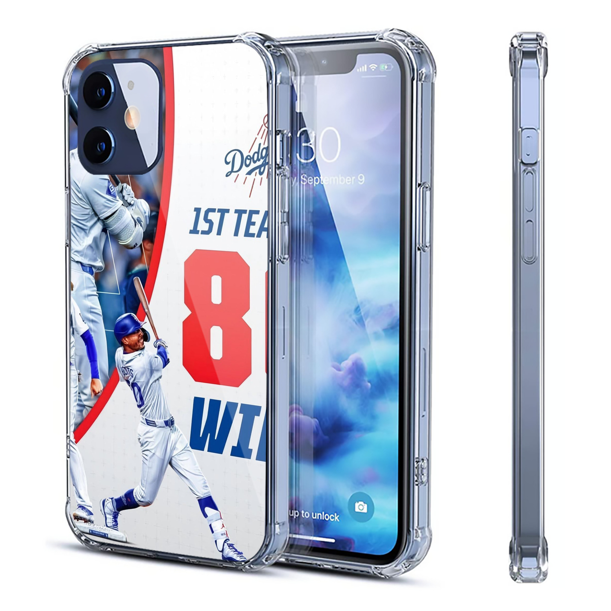  Clear IPhone 12 Case – Soft TPU With UV Print – Enhanced Drop Protection, Precise Fit, Anti-Fingerprint, Customizable Design, Scratch-Resistant, Yellow-Resistant